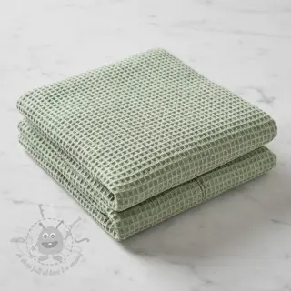 Pamučni vafel dark mint