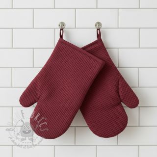 Pamučni vafel bordeaux