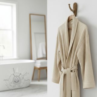 Pamučni vafel light sand