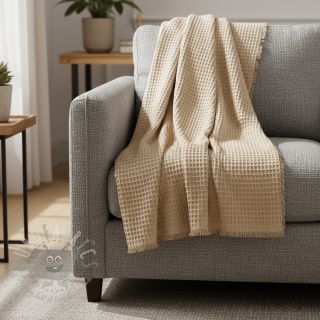 Pamučni vafel light sand