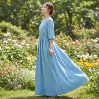 Viskoza RADIANCE light blue