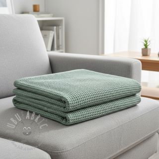 Pamučni vafel dark green