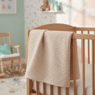 Pamučni vafel light beige