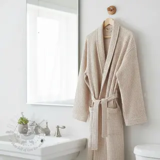 Pamučni vafel light beige