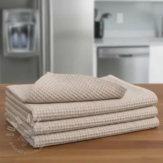 Pamučni vafel light beige