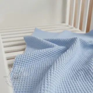 Pamučni vafel light blue