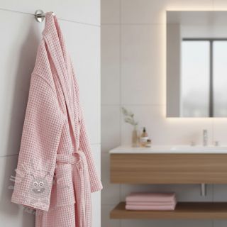 Pamučni vafel light rose