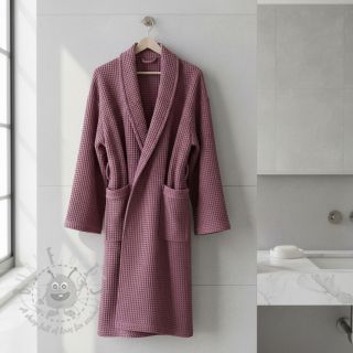 Pamučni vafel mauve