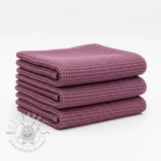 Pamučni vafel mauve