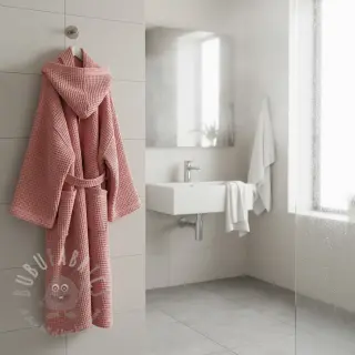Pamučni vafel rose