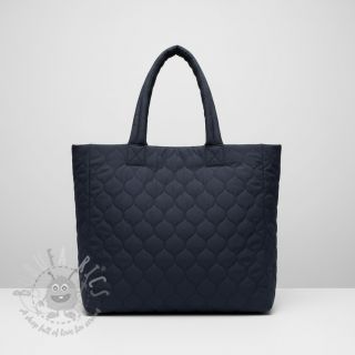 Prošivena tkanina Round navy