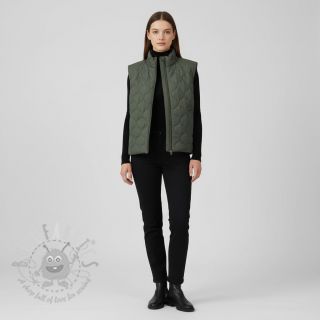 Prošivena tkanina Round moss green