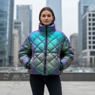 Prošivena tkanina FOIL Rainbow multi