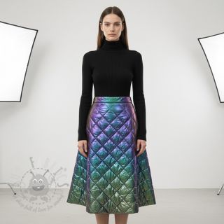 Prošivena tkanina FOIL Rainbow multi