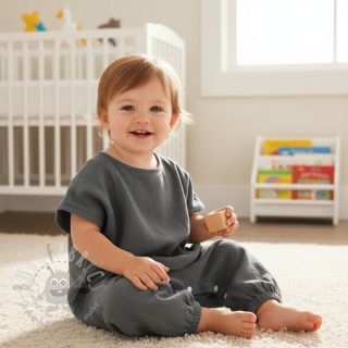 Lan predpran STONEWASHED PREMIUM dark grey