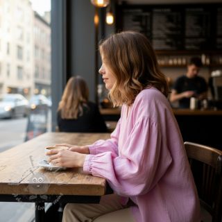 Lan predpran baby pink 170 g