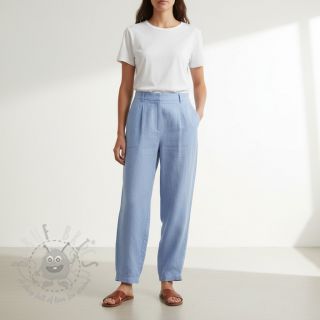 Laneno prano lavender blue