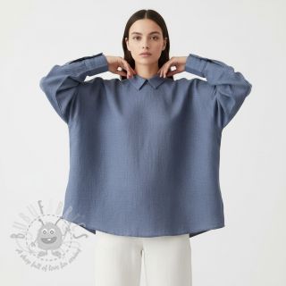 Lan predpran 170 g jeans