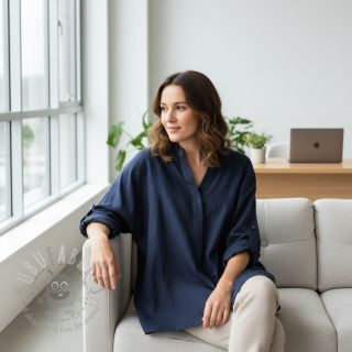 Lan predpran 170 g navy