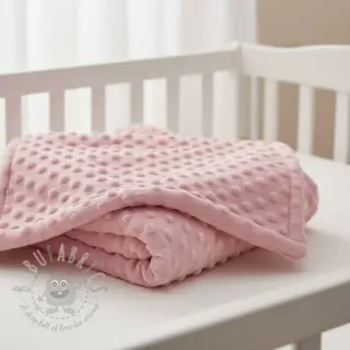 Minky baby pink