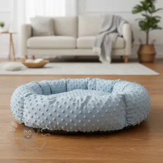 Minky baby blue