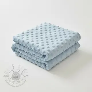 Minky light blue