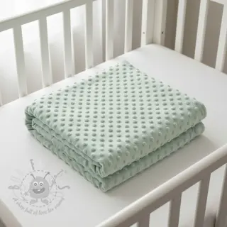 Minky light mint