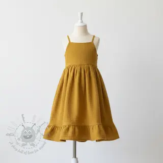 Tetra Tkanina/Muslin dark ochre