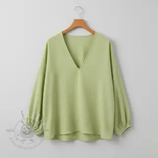 Tetra Tkanina/Muslin soft green
