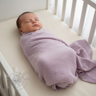 Tetra Tkanina/Muslin soft lilac ORGANIC