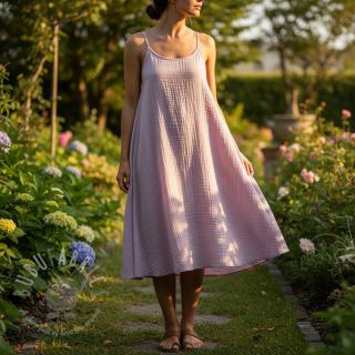 Tetra Tkanina/Muslin soft lilac ORGANIC