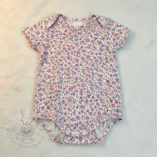 Tetra Tkanina/Muslin Flower Michaela off white digital print