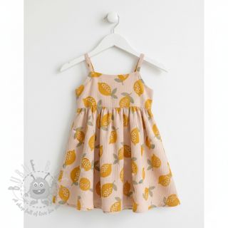 Tetra Tkanina/Muslin Lemons sand