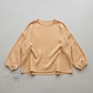 Tetra Tkanina/Muslin DOBBY camel