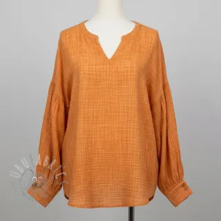 Tetra Tkanina/Muslin Vintage orange