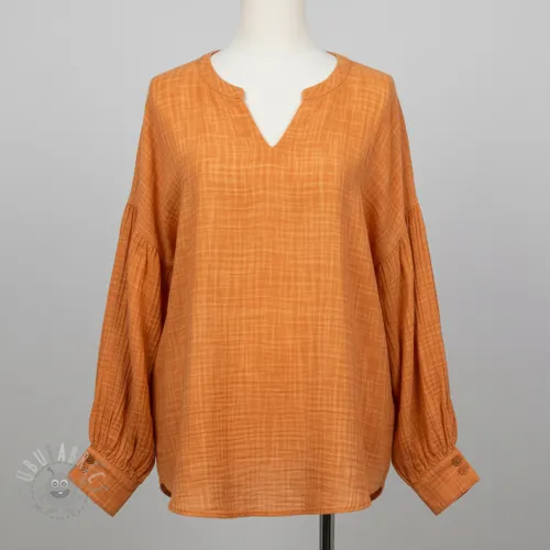Tetra Tkanina/Muslin Vintage orange