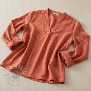 Tetra Tkanina/Muslin Vintage red