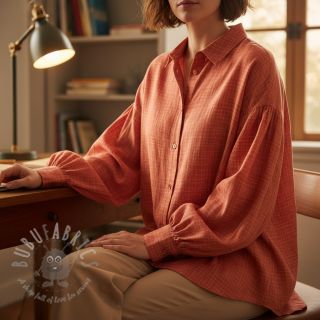 Tetra Tkanina/Muslin Vintage red