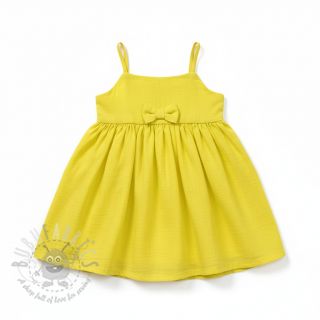 Tetra Tkanina/Muslin Vintage neon yellow