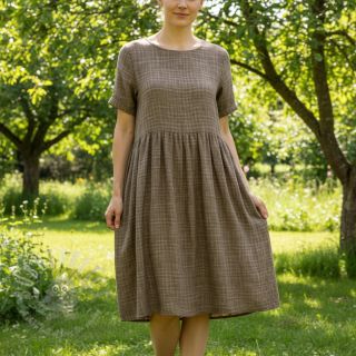 Tetra Tkanina/Muslin Vintage taupe