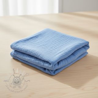 Tetra Tkanina/Muslin royal blue