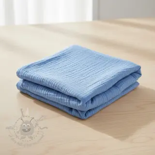 Tetra Tkanina/Muslin royal blue