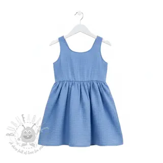 Tetra Tkanina/Muslin royal blue