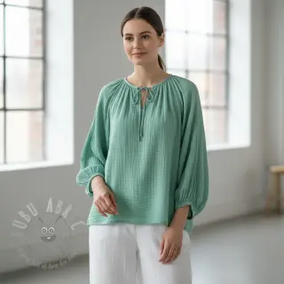 Tetra Tkanina/Muslin peppermint