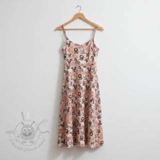 Tetra Tkanina/Muslin Safari buddys design C digital print