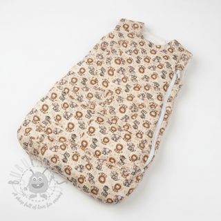 Tetra Tkanina/Muslin Safari buddys design D digital print