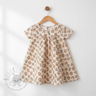 Tetra Tkanina/Muslin Safari buddys design D digital print