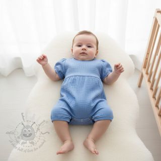 Tetra Tkanina/Muslin royal blue ORGANIC