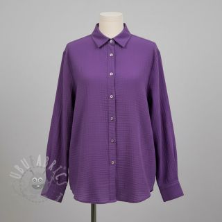 Tetra Tkanina/Muslin violet ORGANIC