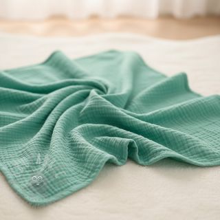 Tetra Tkanina/Muslin peppermint ORGANIC
